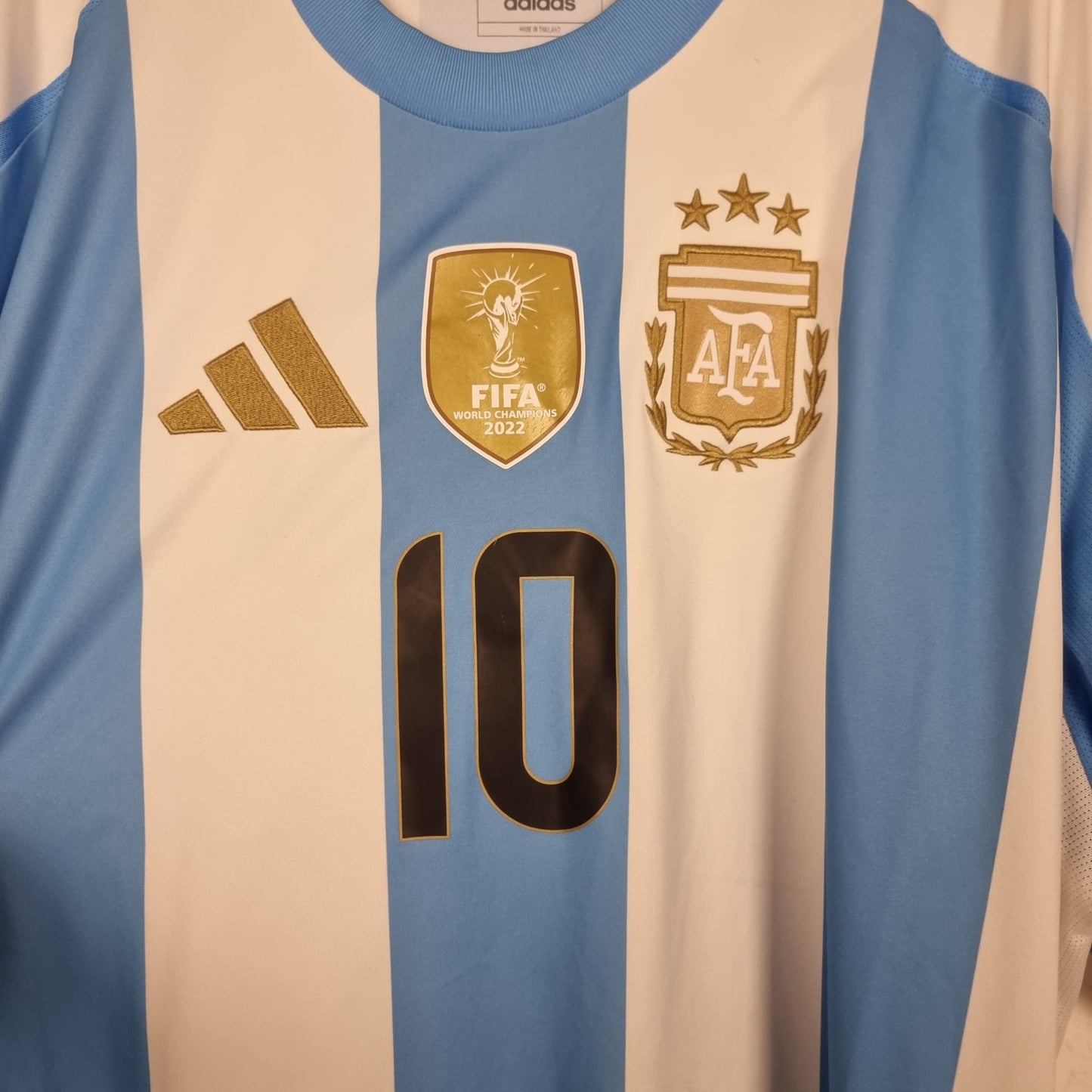Trikot - Argentinien - Lionel Messi - 2024 - 3XL - Heim