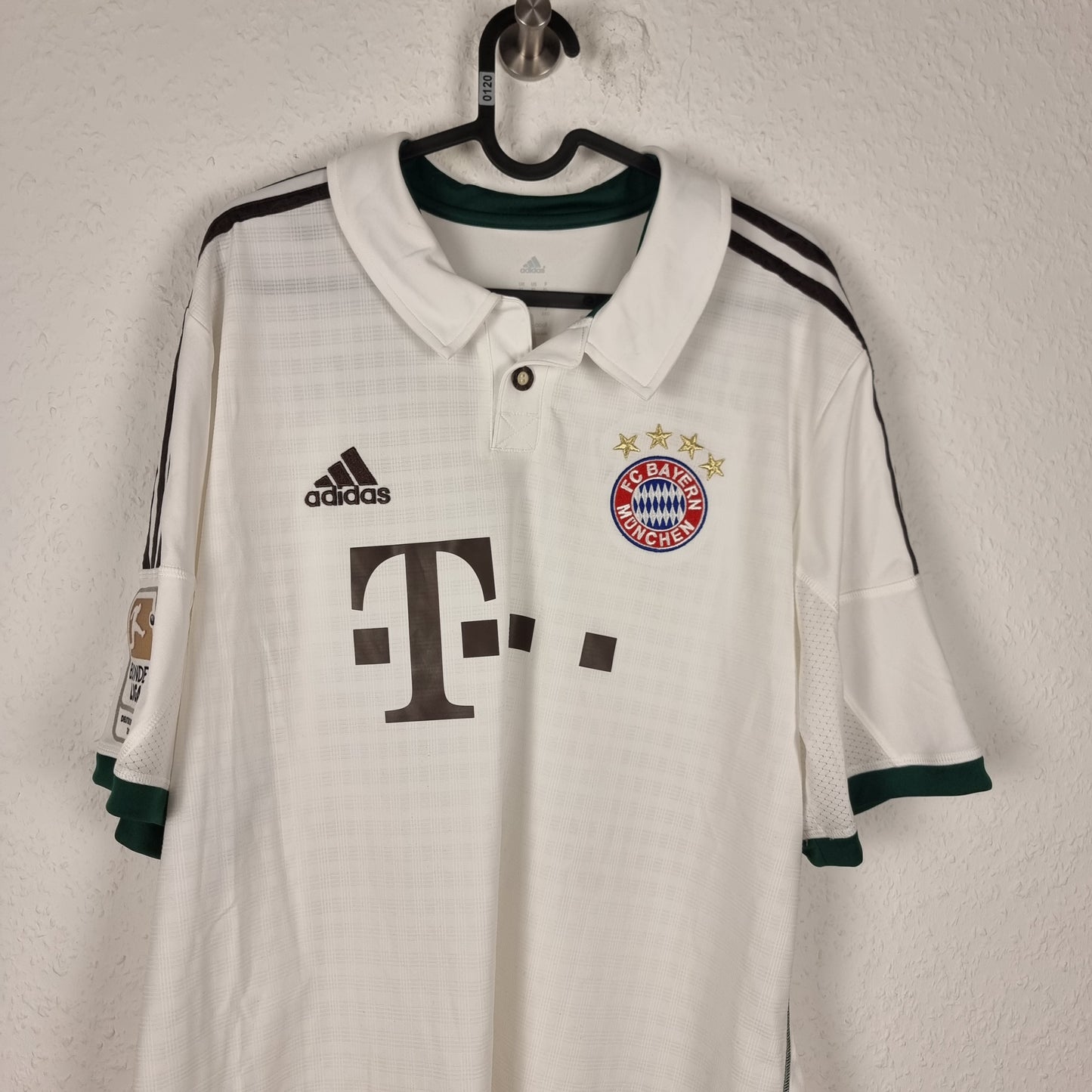 Trikot - FC Bayern München - Pierre-Emile Højbjerg - 2013/2014 - XL - Auswärts
