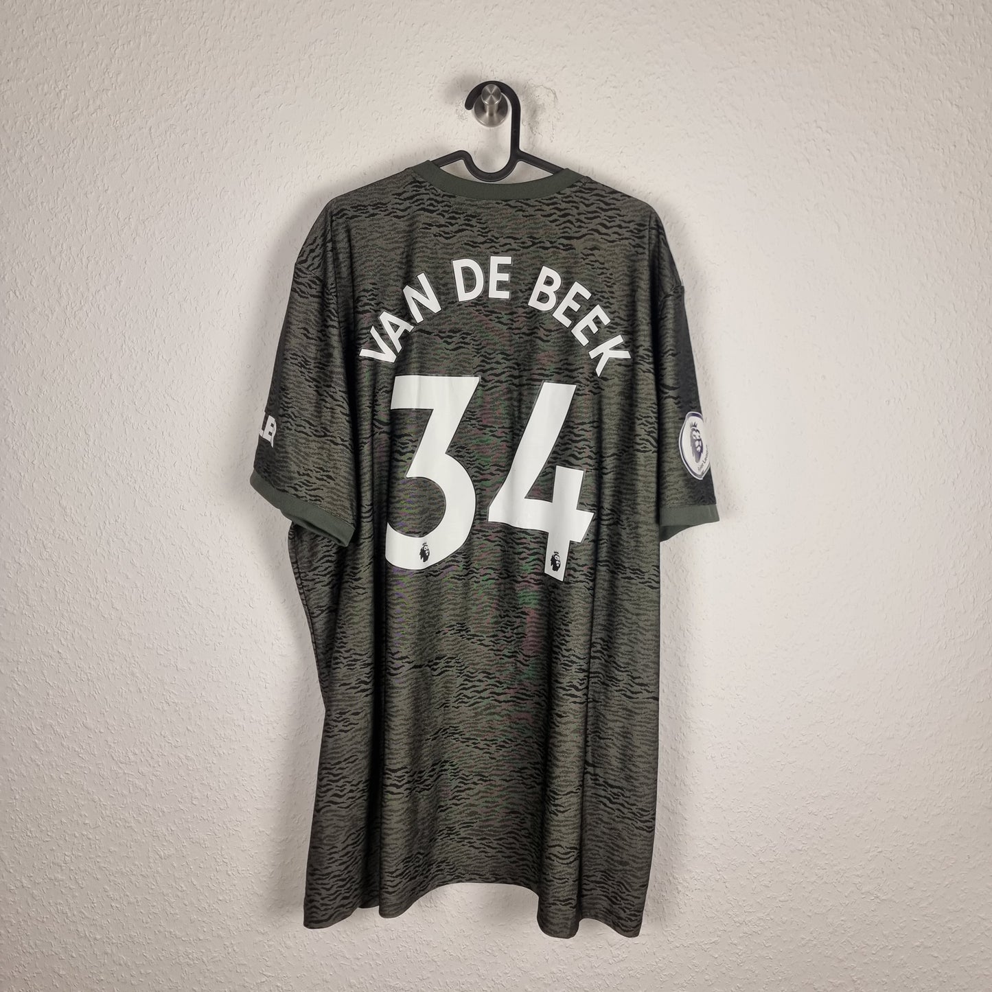 Trikot - Manchester United - Donny van de Beek - 2020/2021 - 3XL - Auswärts