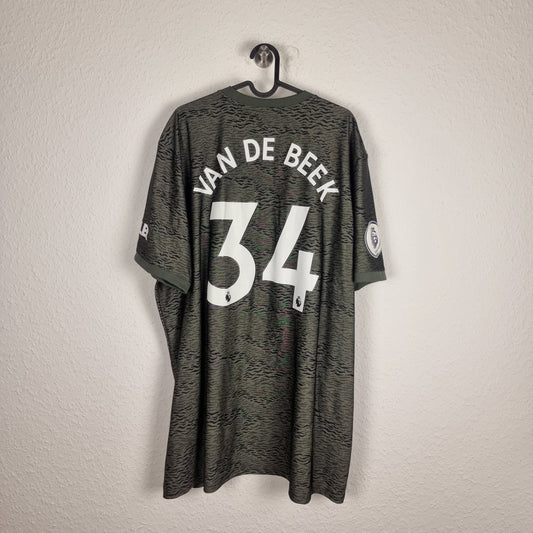 Trikot - Manchester United - Donny van de Beek - 2020/2021 - 3XL - Auswärts