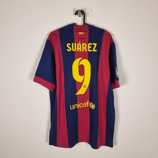 Trikot - Luis Suárez - FC Barcelona - 2014/2015 -  XL - Heim