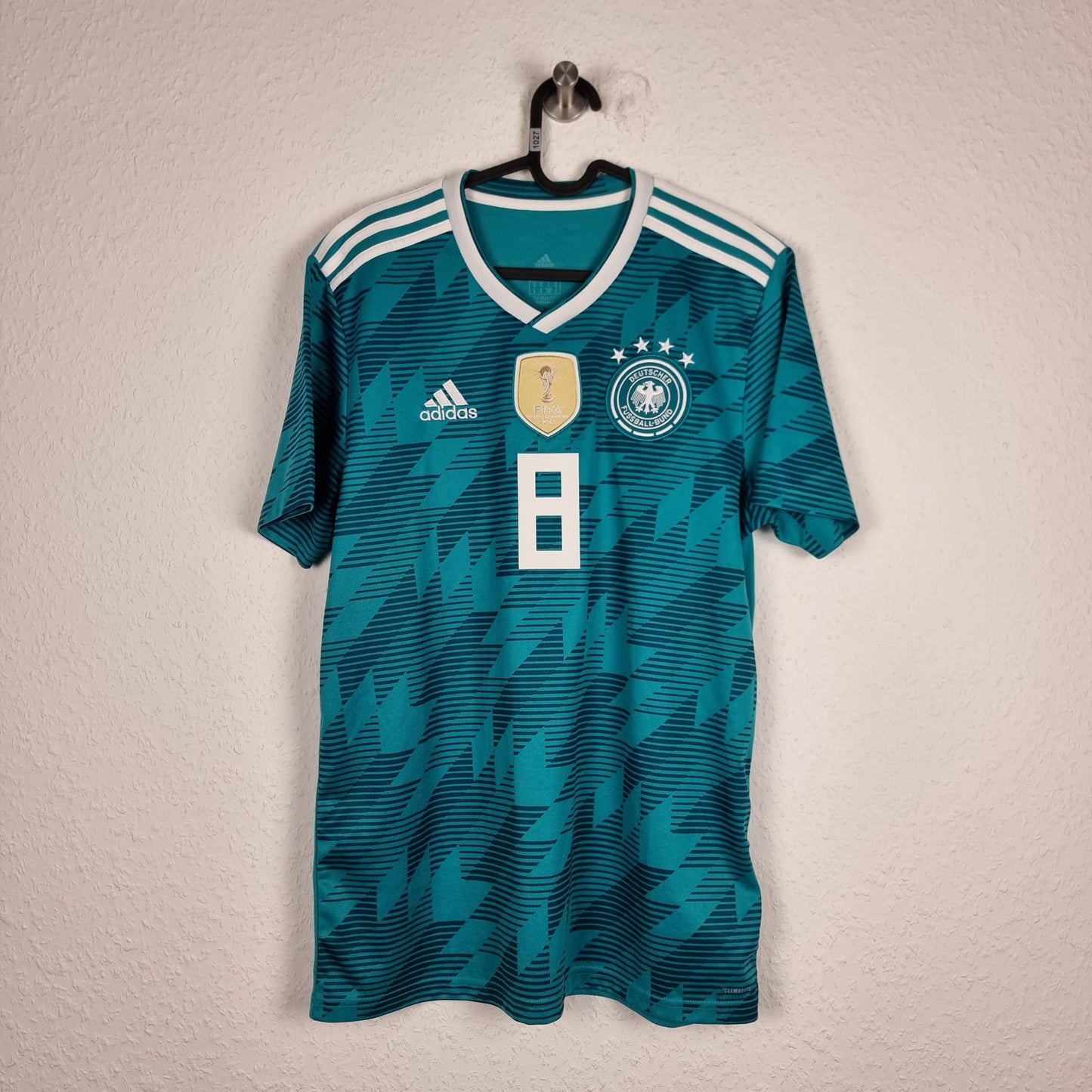 Trikot - Toni Kroos - Deutschland - 2018 - M - Auswärts