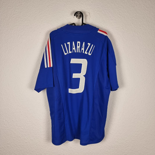 Trikot - Frankreich - Bixente Lizarazu - 2002 - XL - Heim