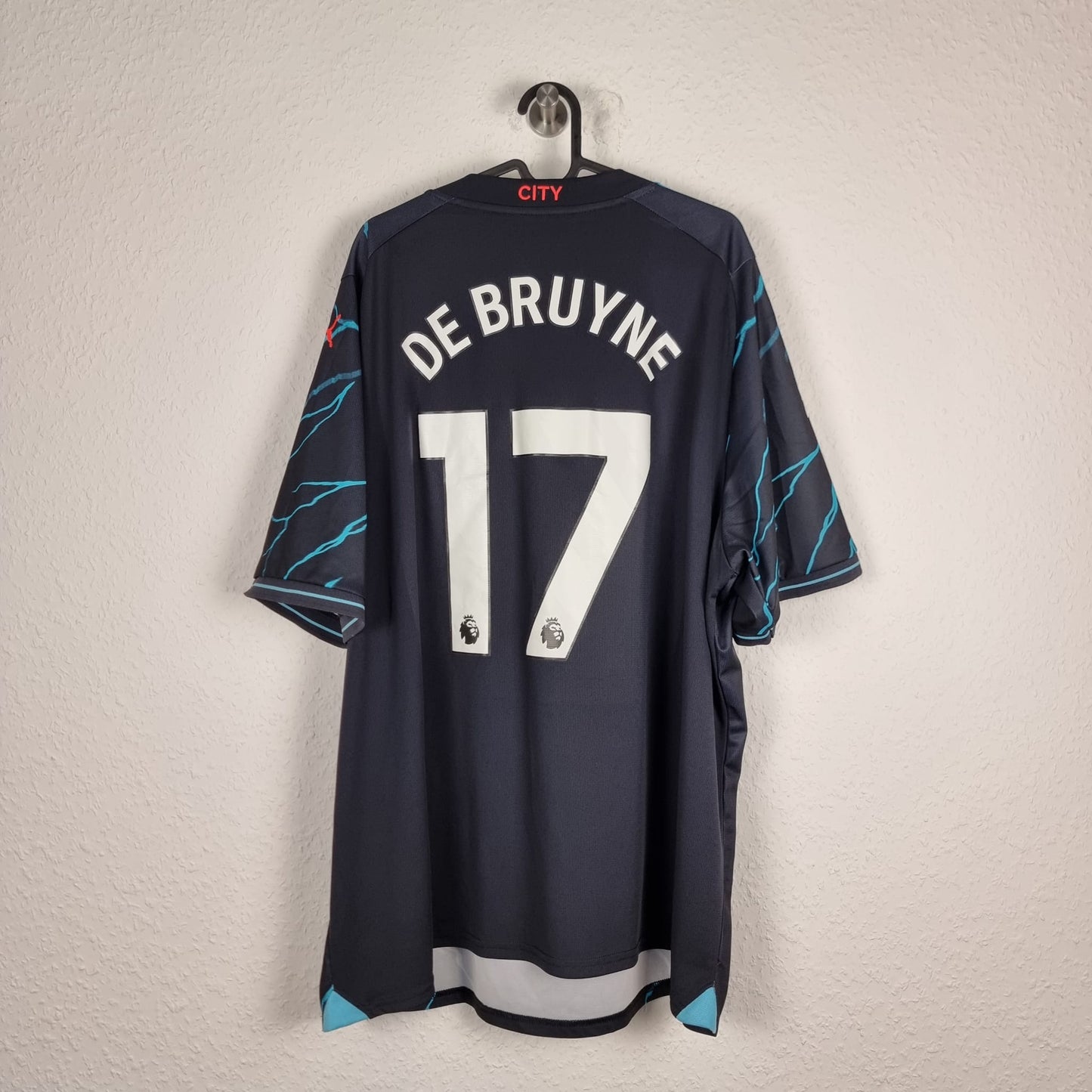 Trikot - Kevin De Bruyne - Manchester City - 2023/2024 - 3XL - drittes