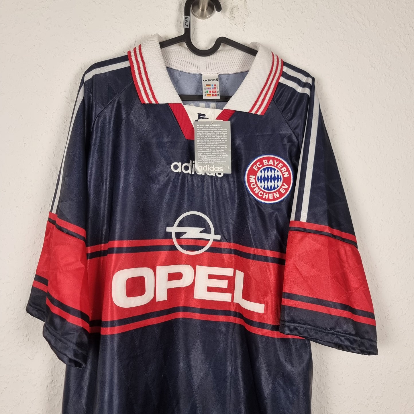 Trikot - FC Bayern München - Thomas Helmer - 1997/1998 - XL - NEU - Heim