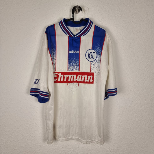Trikot - Karlsruher SC (KSC) - 1996/1997 - XL - Heim
