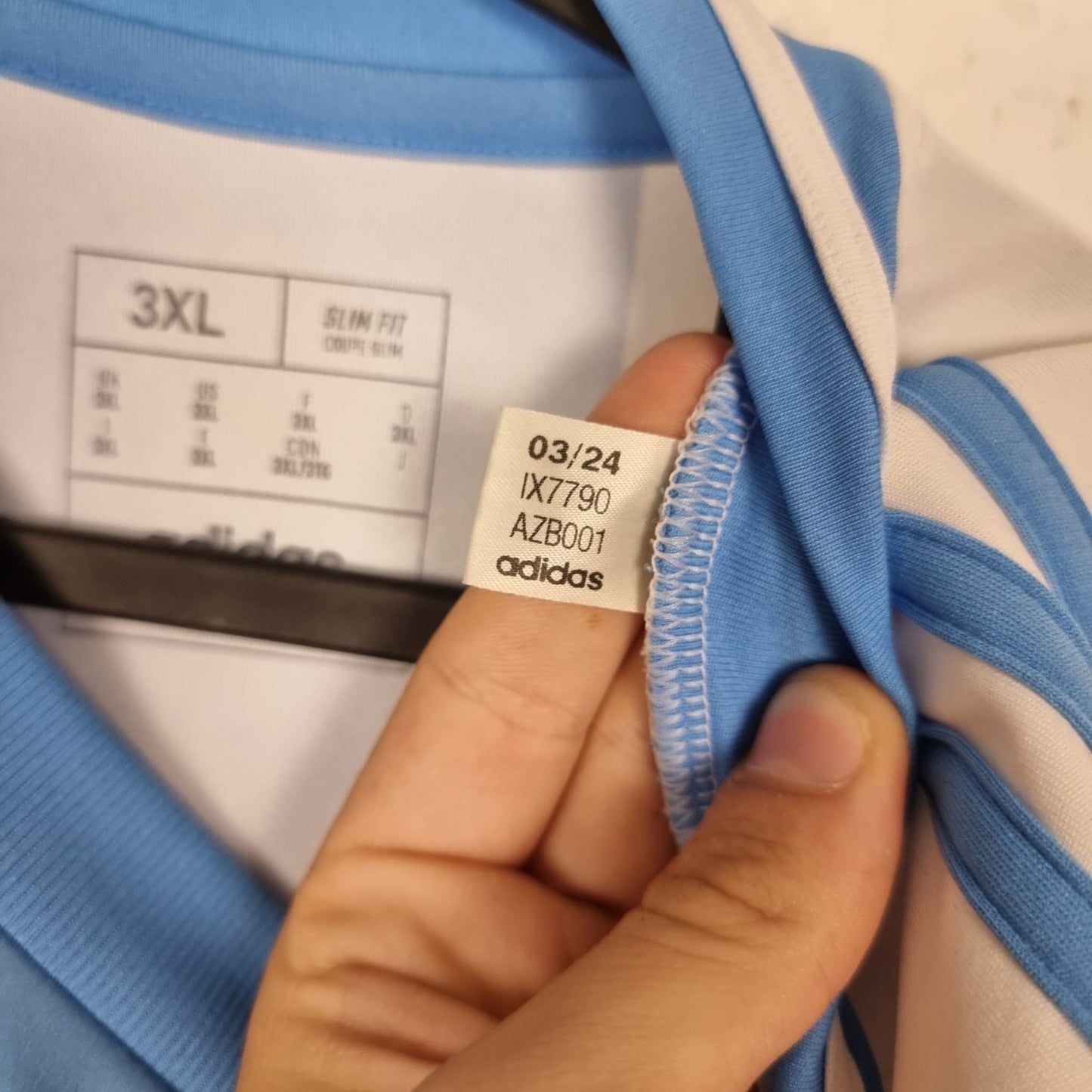 Trikot - Argentinien - Lionel Messi - 2024 - 3XL - Heim