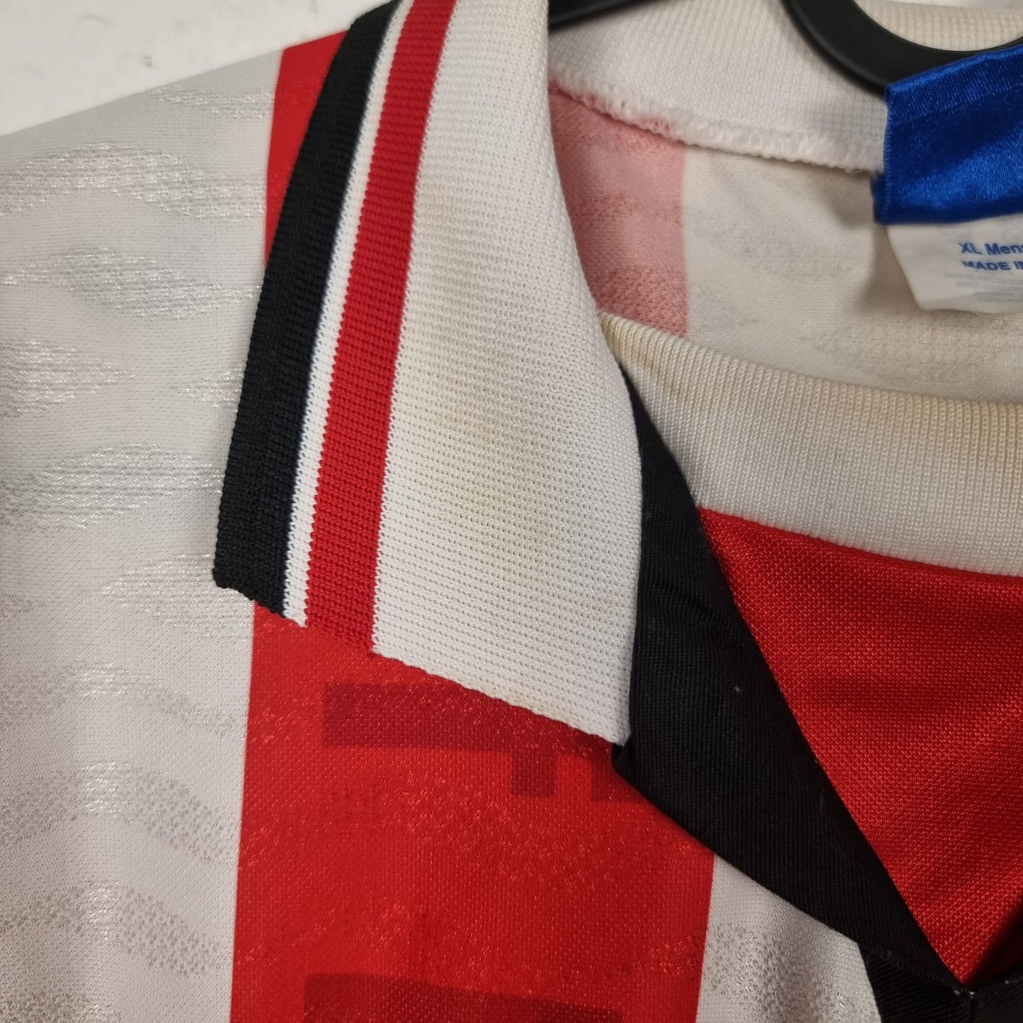 Trikot - Fortuna Düsseldorf - Abiodun Obafemi - 1997/1998 - XL - Matchworn - Heim