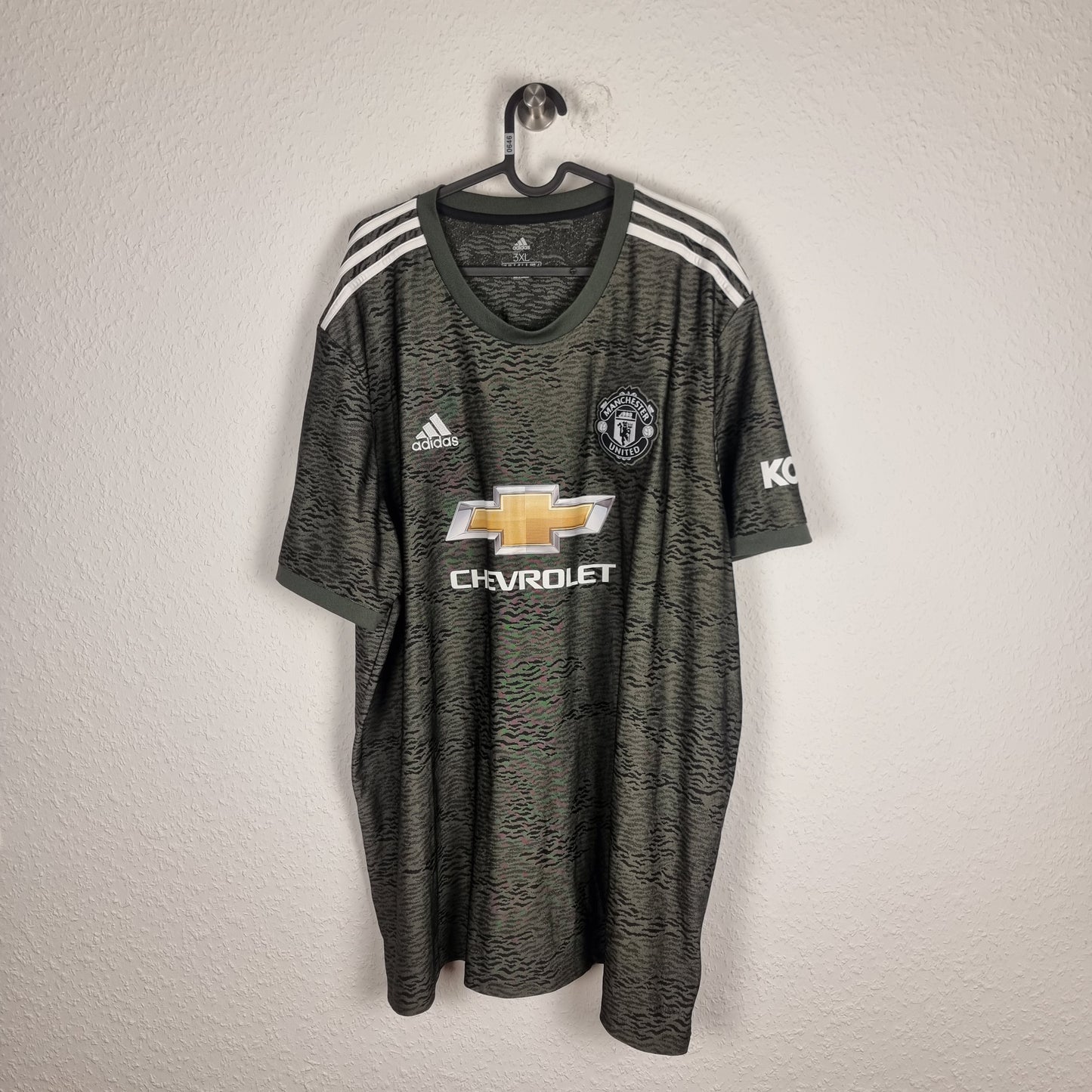 Trikot - Manchester United - Donny van de Beek - 2020/2021 - 3XL - Auswärts