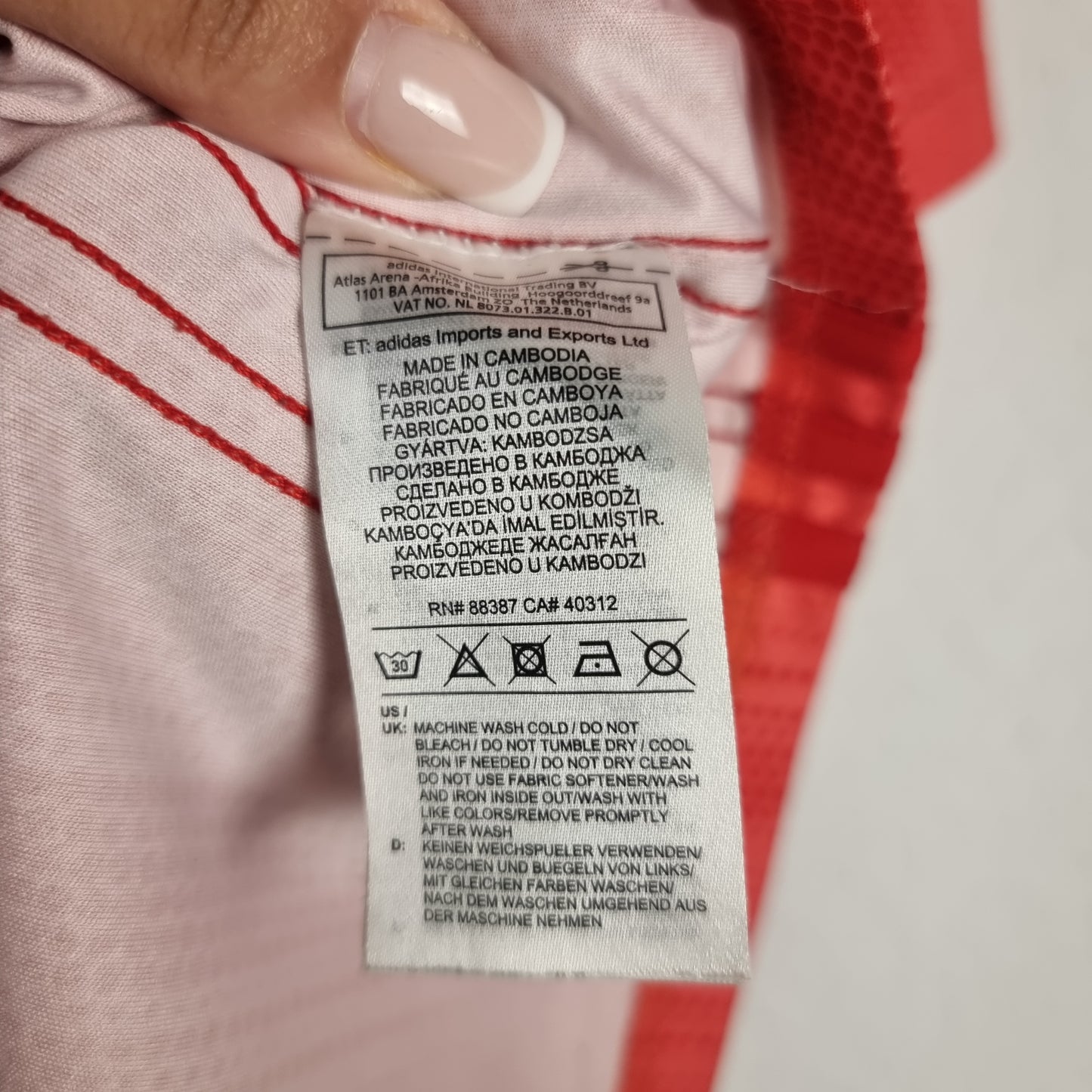 Trikot - Real Madrid - 2018/2019 - S - drittes