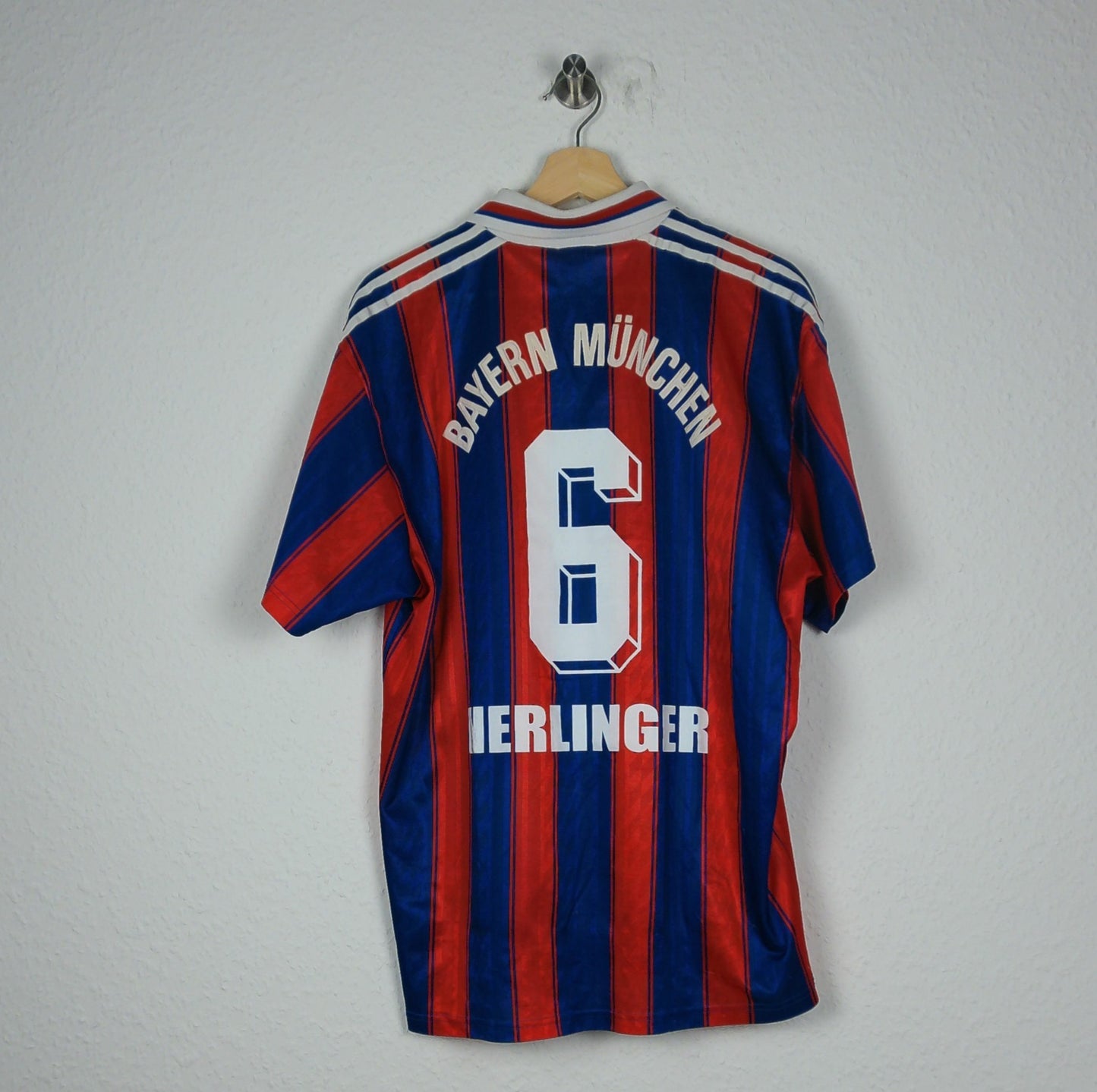 Trikot - FC Bayern München - Christian Nerlinger - 1995/1996 - L - Heim