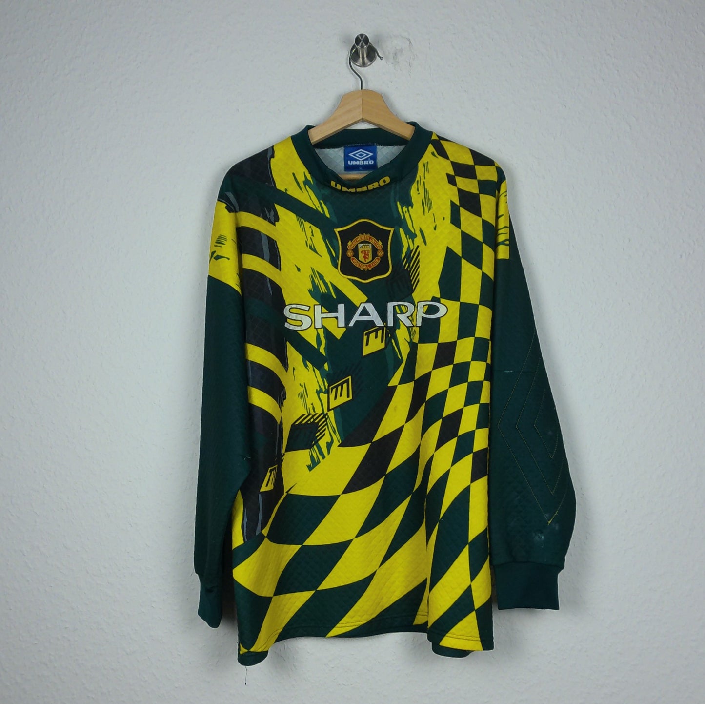 Trikot - Manchester United - Peter Schmeichel - 1994/1995 - XL - Torwarttrikot