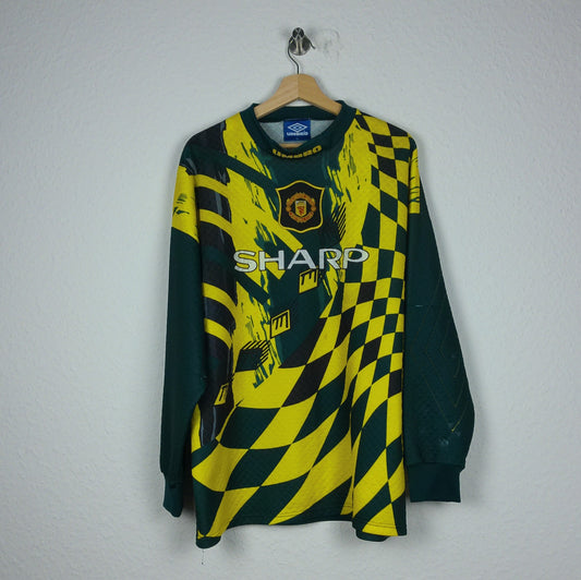 Trikot - Manchester United - Peter Schmeichel - 1994/1995 - XL - Torwarttrikot
