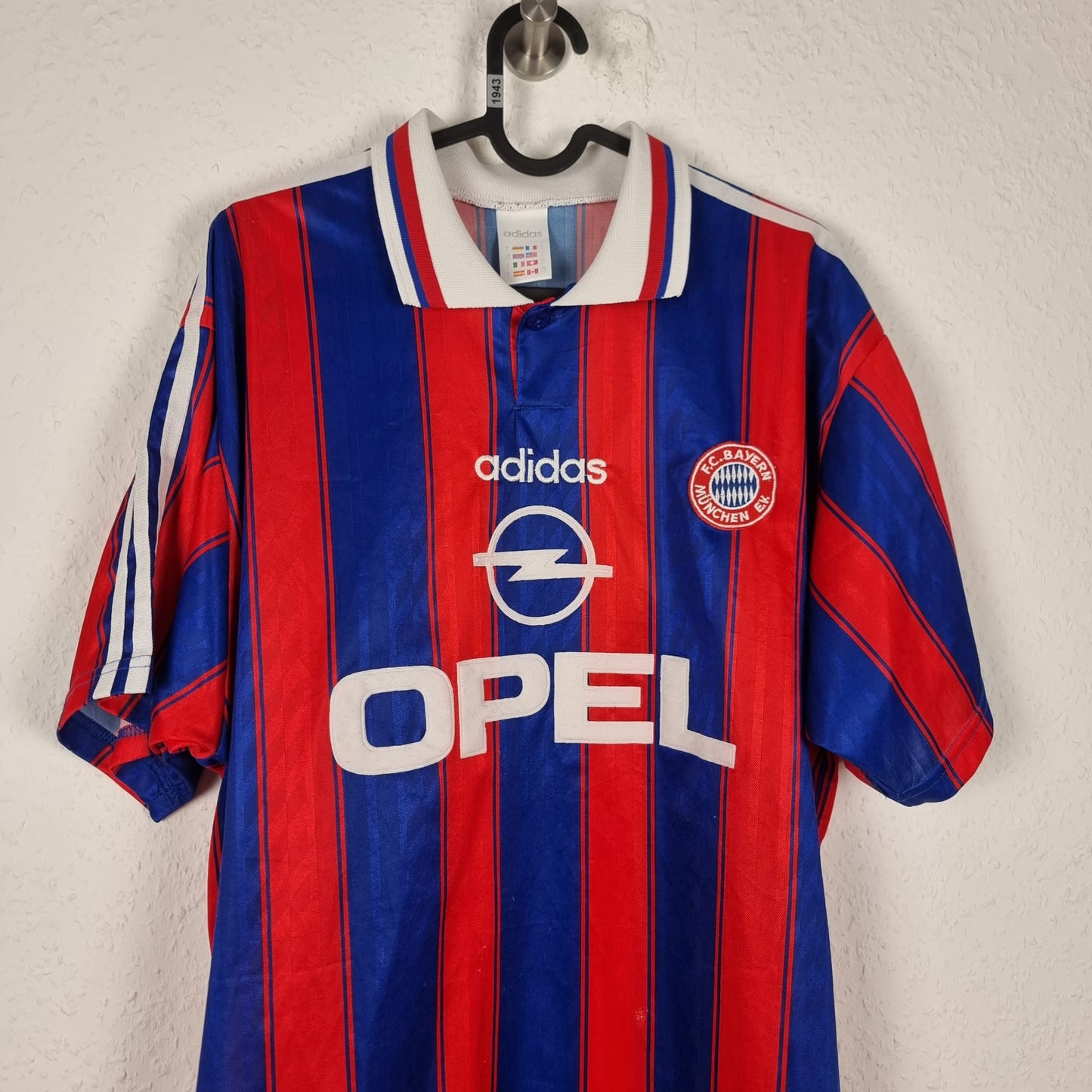 Trikot - Bayern München - Jürgen Klinsmann - 1995/1996 - L - Heim