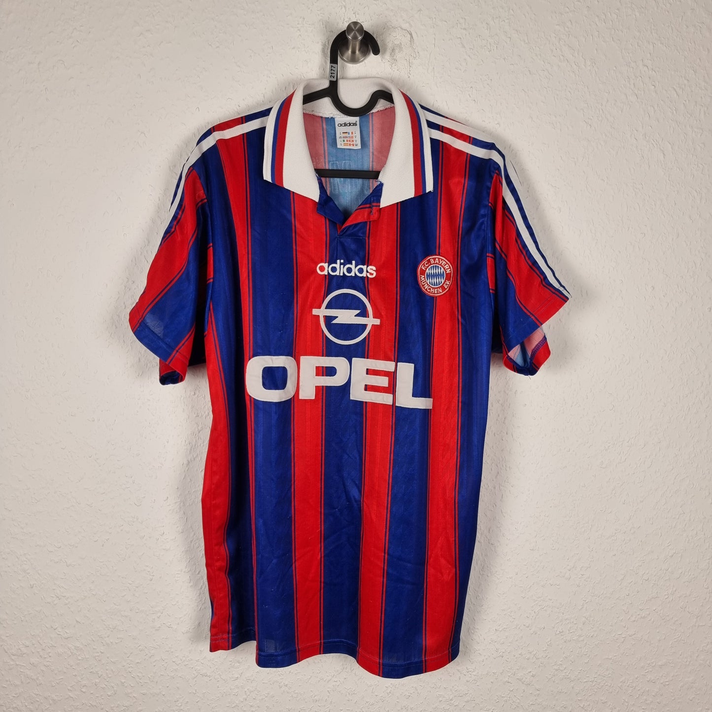 Trikot - FC Bayern München - Thomas Helmer - 1995/1996 - M - Heim