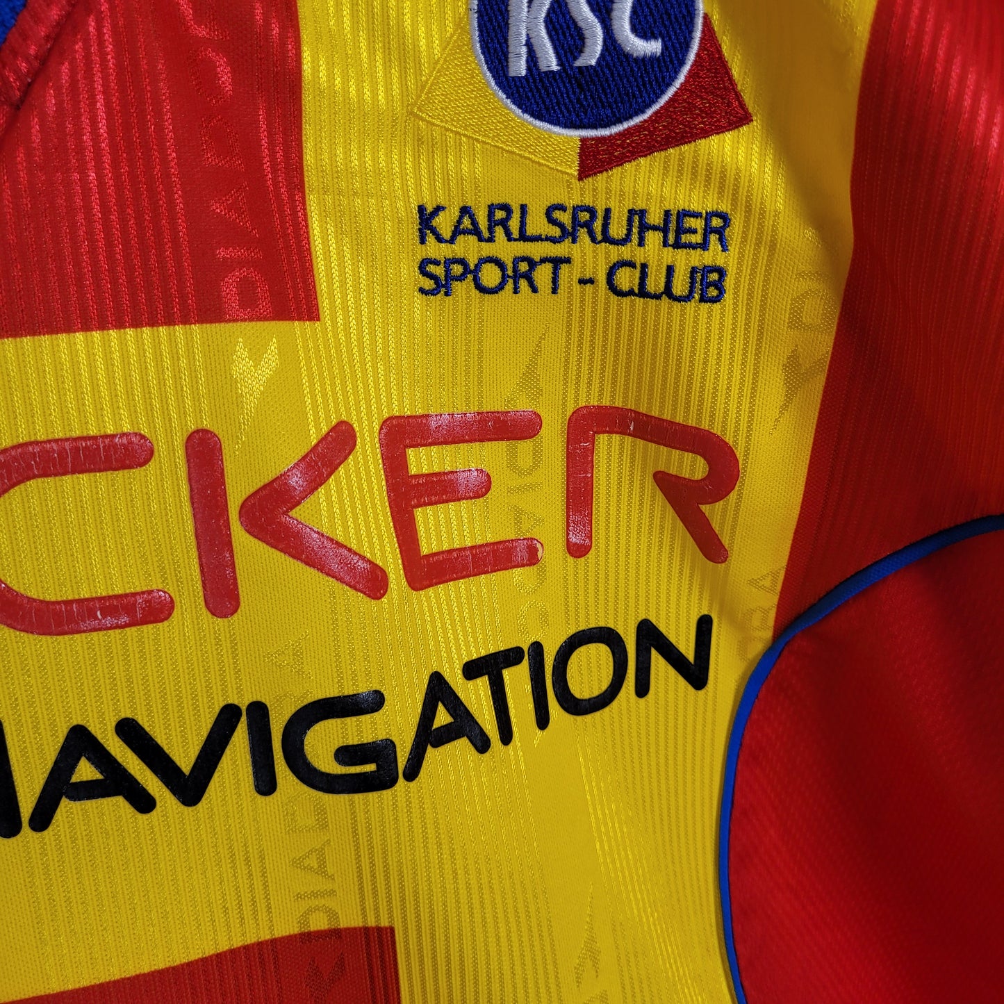 Trikot - Karlsruher SC - 1999/2000 - M - drittes