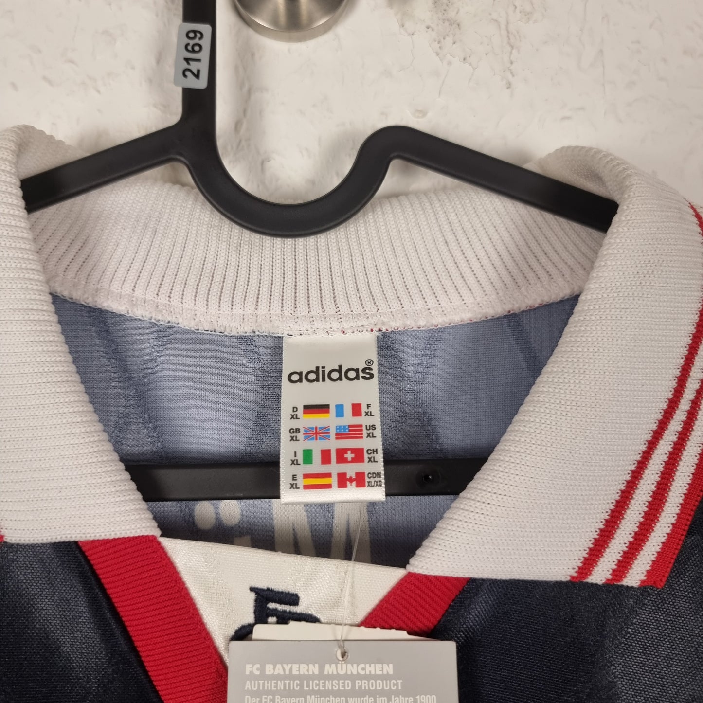 Trikot - FC Bayern München - Thomas Helmer - 1997/1998 - XL - NEU - Heim