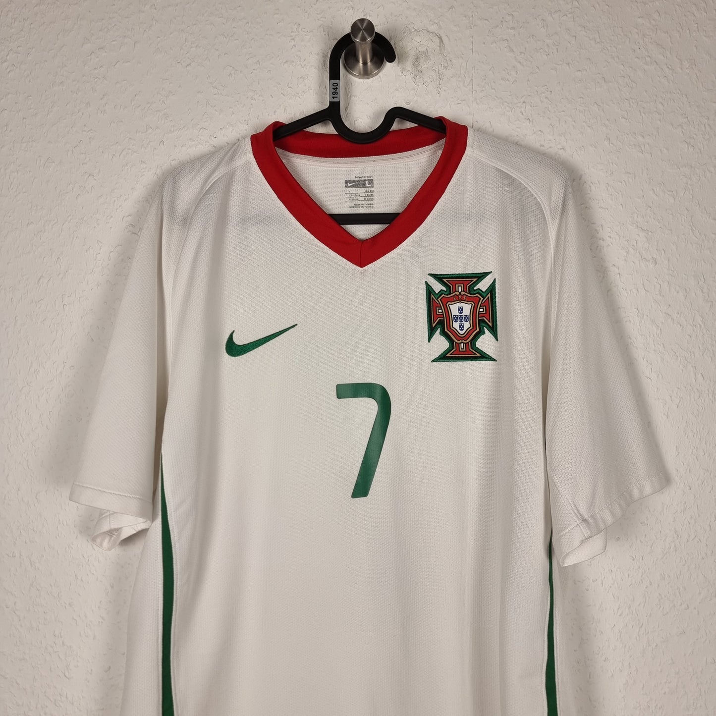 Trikot - Portugal - Christiano Ronaldo - 2008 - L - Auswärts