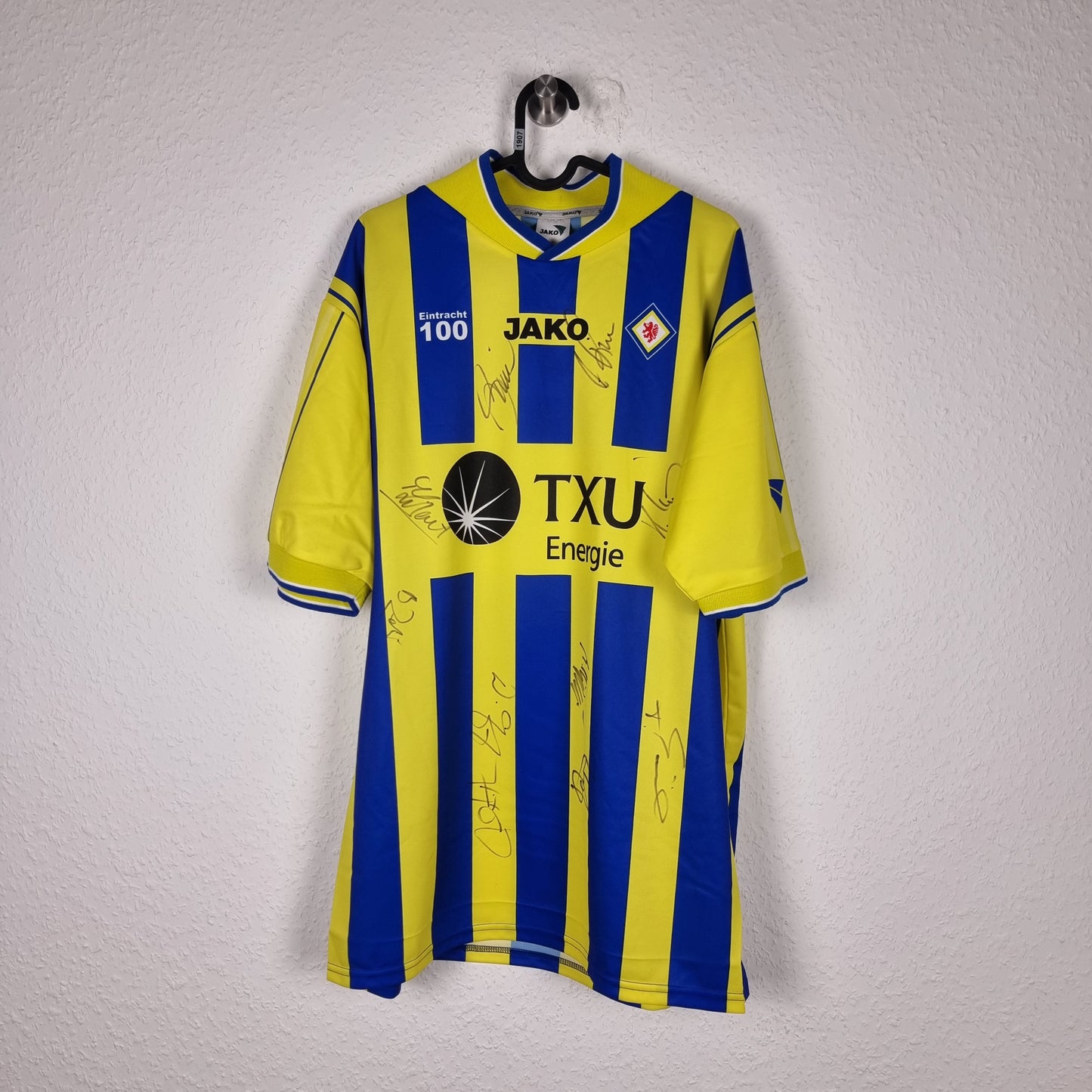 Trikot - Eintracht Braunschweig - 2002/2003 - XL - Neu - teamsigniert - Heim