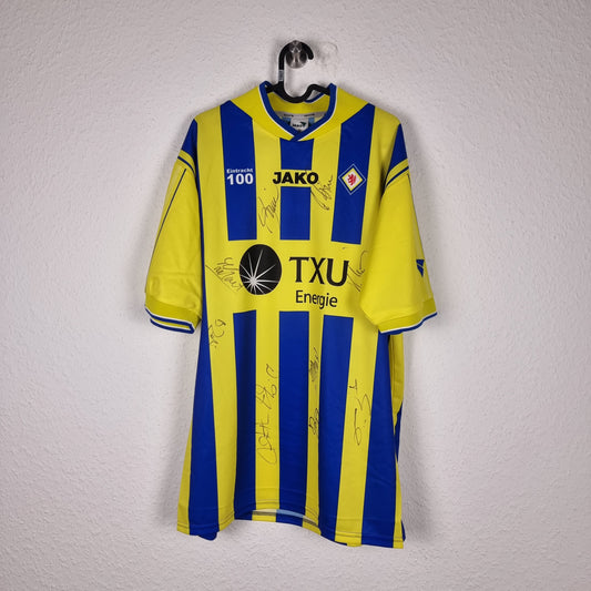 Trikot - Eintracht Braunschweig - 2002/2003 - XL - Neu - teamsigniert - Heim