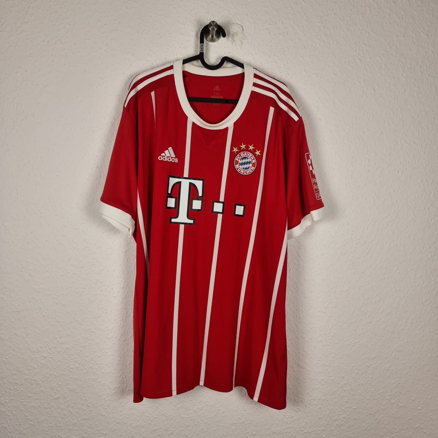 Trikot - Bayern München - Javi Martínez - 2017/2018 - XXL - Heim