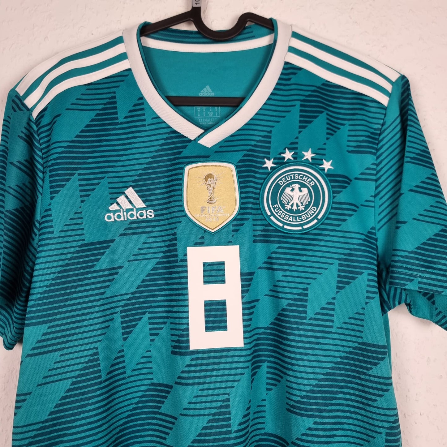 Trikot - Toni Kroos - Deutschland - 2018 - M - Auswärts