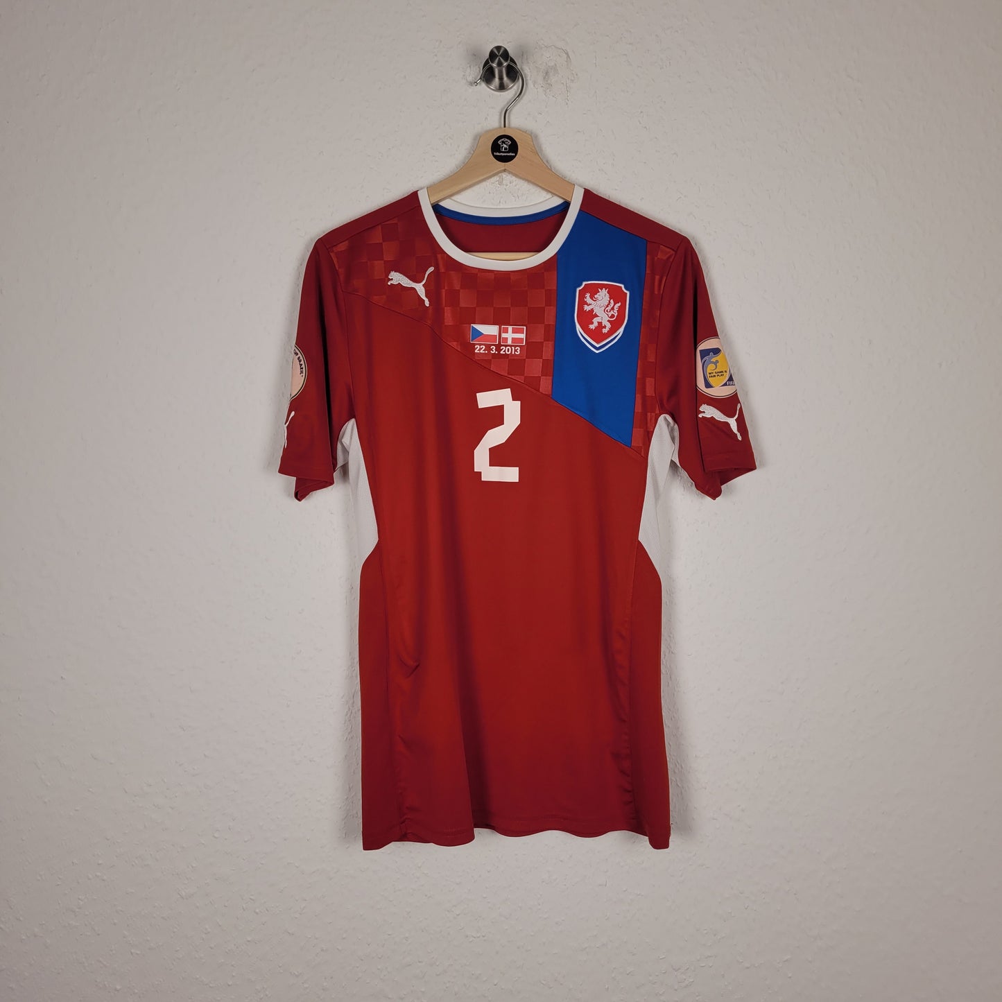 Trikot - Tschechien - Theodor Gebre-Selassie - 2012/2014 - M -matchworn