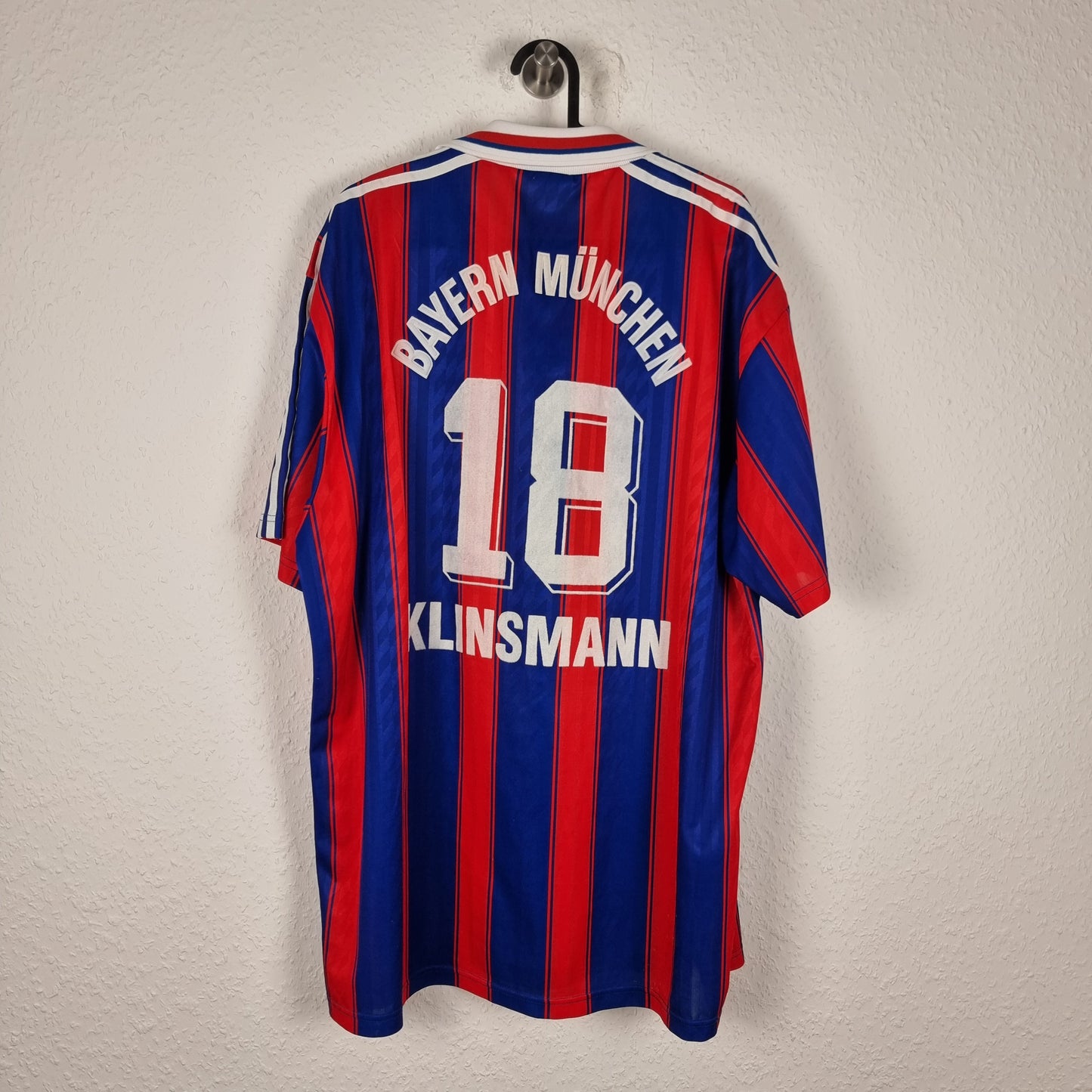 Trikot - FC Bayern München - Jürgen Klinsmann - 1995/1996 - XL - Heim