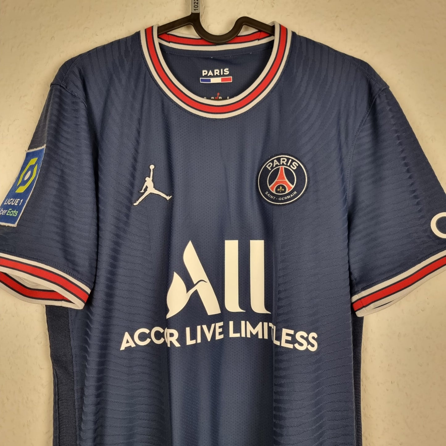 Trikot - Kylian Mbappé - Paris Saint-Germain (PSG) - 2021/2022 - M - Heim