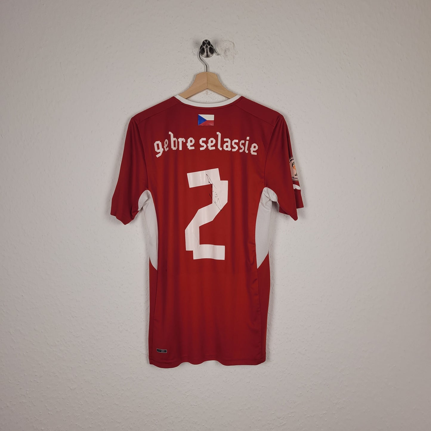 Trikot - Tschechien - Theodor Gebre-Selassie - 2012/2014 - M -matchworn