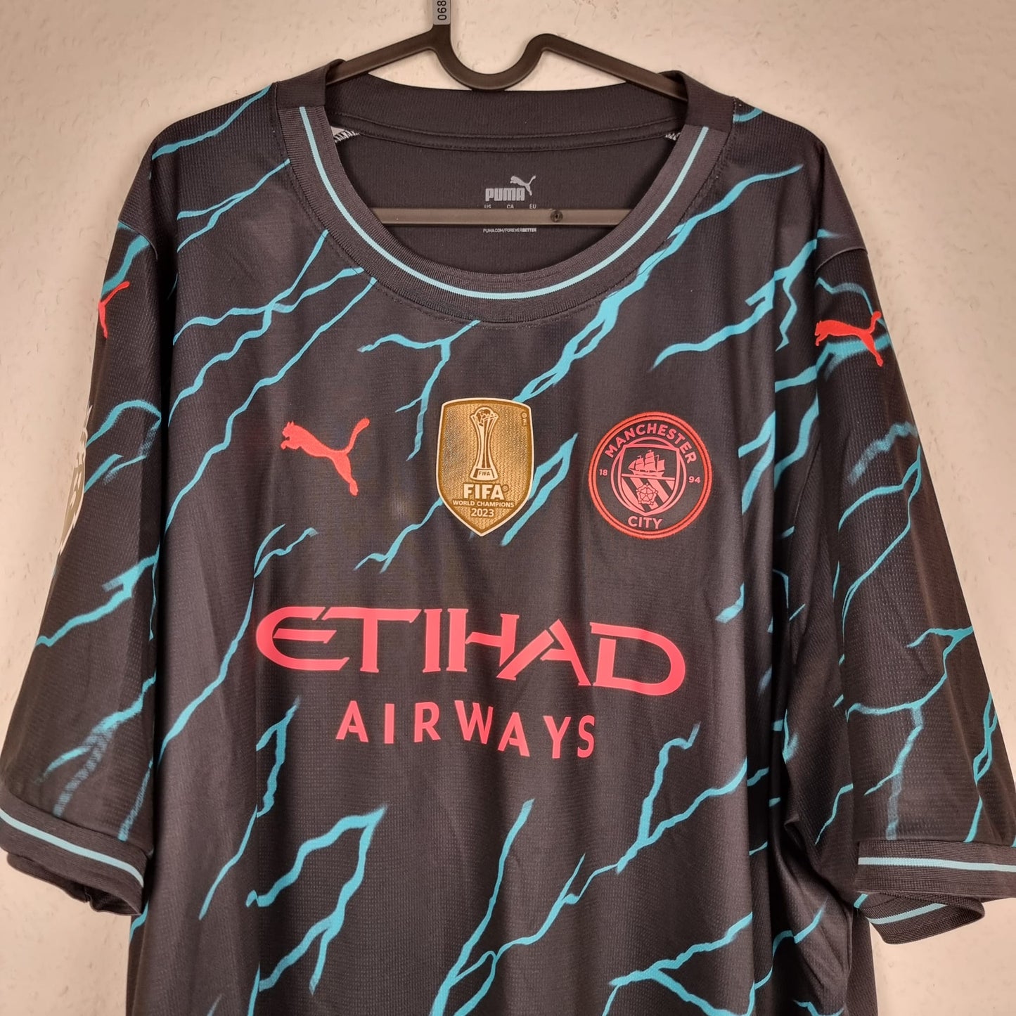 Trikot - Kevin De Bruyne - Manchester City - 2023/2024 - 3XL - drittes
