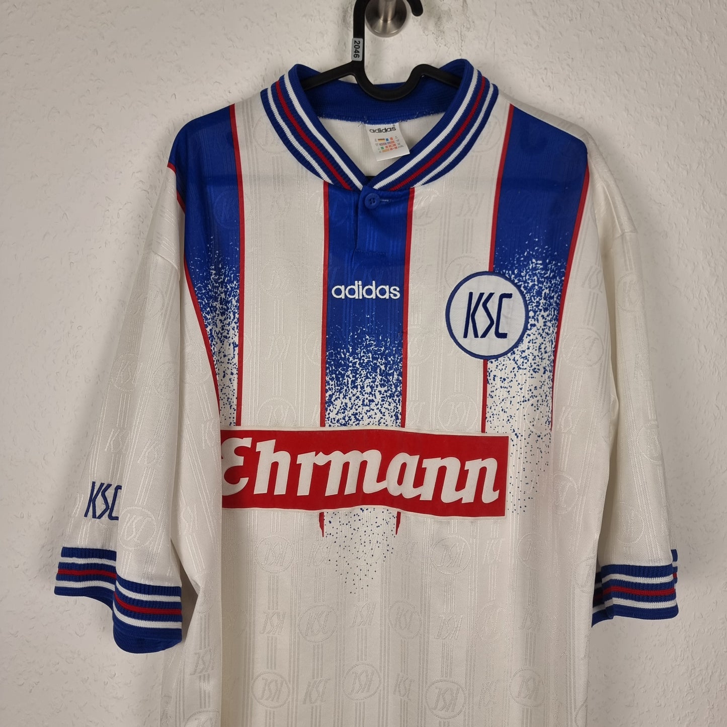 Trikot - Karlsruher SC (KSC) - 1996/1997 - XL - Heim