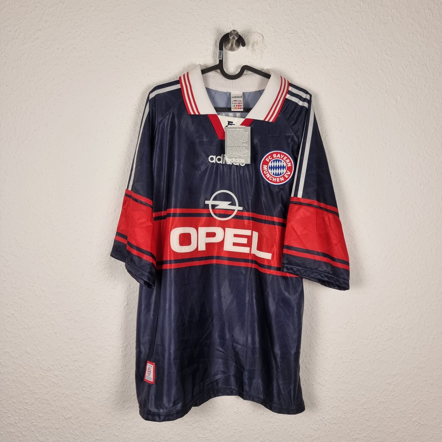 Trikot - FC Bayern München - Thomas Helmer - 1997/1998 - XL - NEU - Heim
