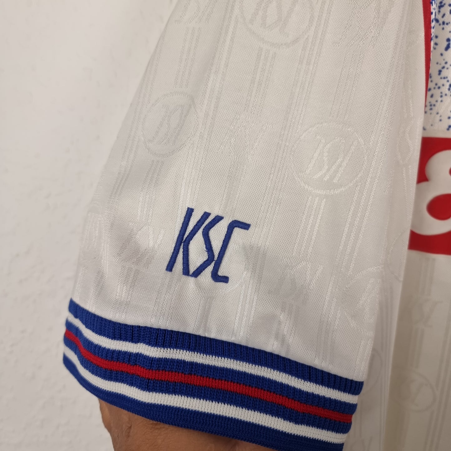 Trikot - Karlsruher SC (KSC) - 1996/1997 - XL - Heim
