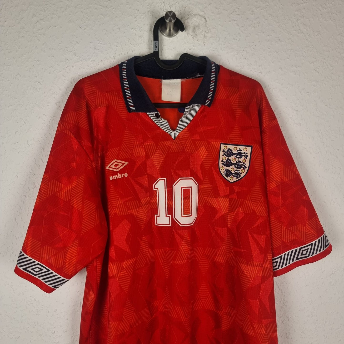Jersey - England - Gary Lineker - 1990 - XL - Away