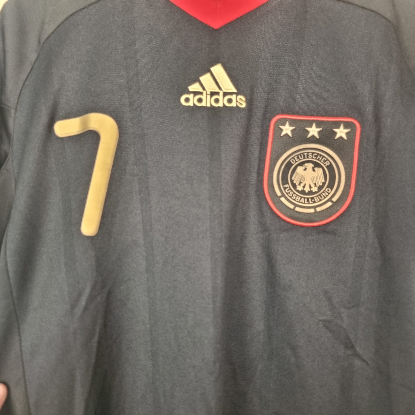 Trikot - Deutschland - Bastian Schweinsteiger - 2010 - S/176 - Auswärts