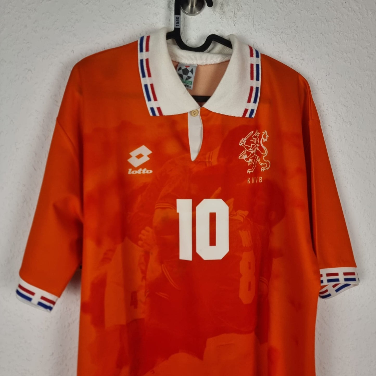Trikot - Niederlande - Dennis Bergkamp - 1996 - XL - Heim