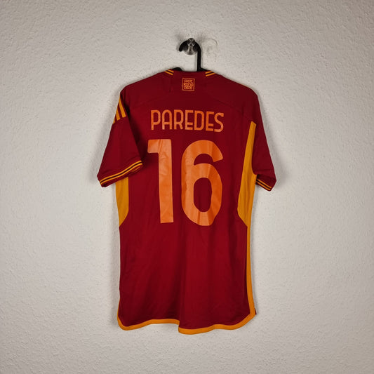 Trikot - AS Roma - Leandro Paredes - 2023/2024 - S - Heim
