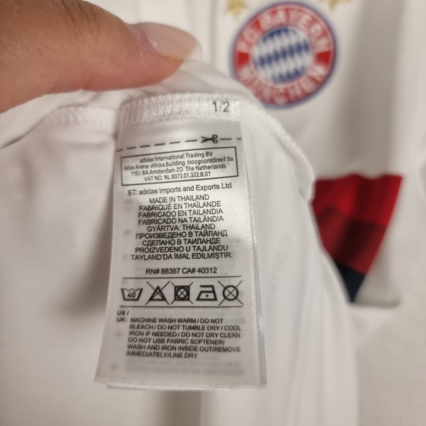 Trikot - FC Bayern München - Douglas Costa - 2015/2016 - M - Auswärts