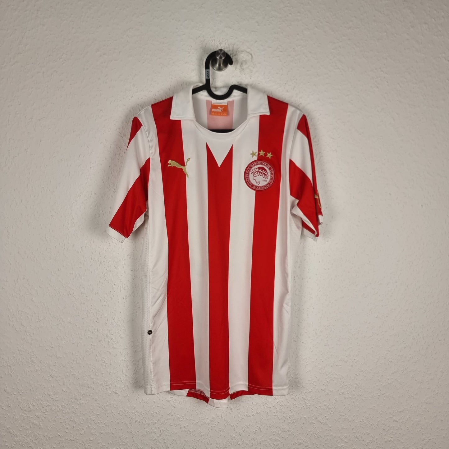 Jersey - Olympiacos Piraeus - Rafik Djebbour - 2011/2012 - 176/S - Home