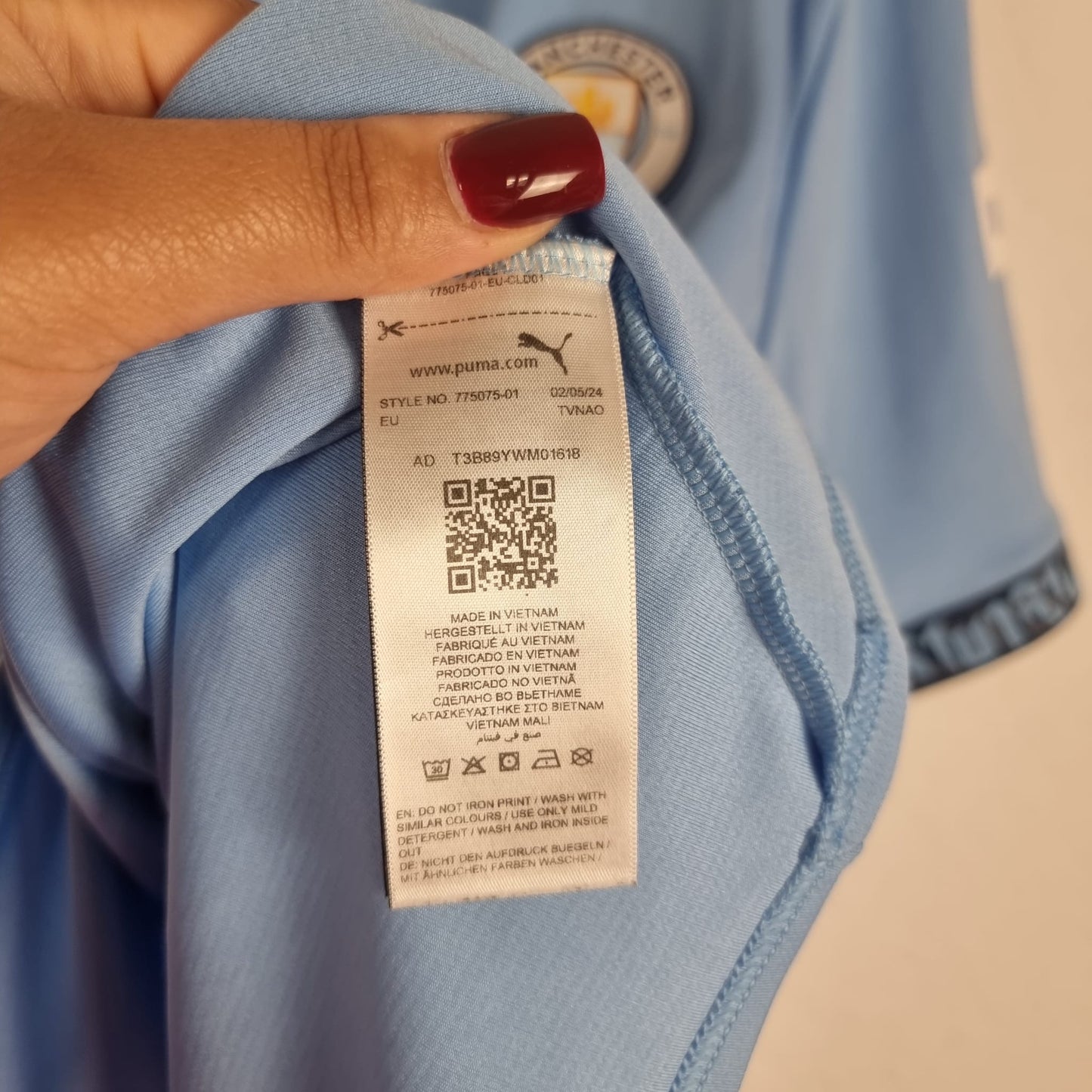 Jersey - Manchester City - Erling Haaland - 2024/2025 - XL - Home