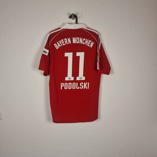 Trikot - FC Bayern München - Lukas Podolski - 2006/2007 - S - Heim