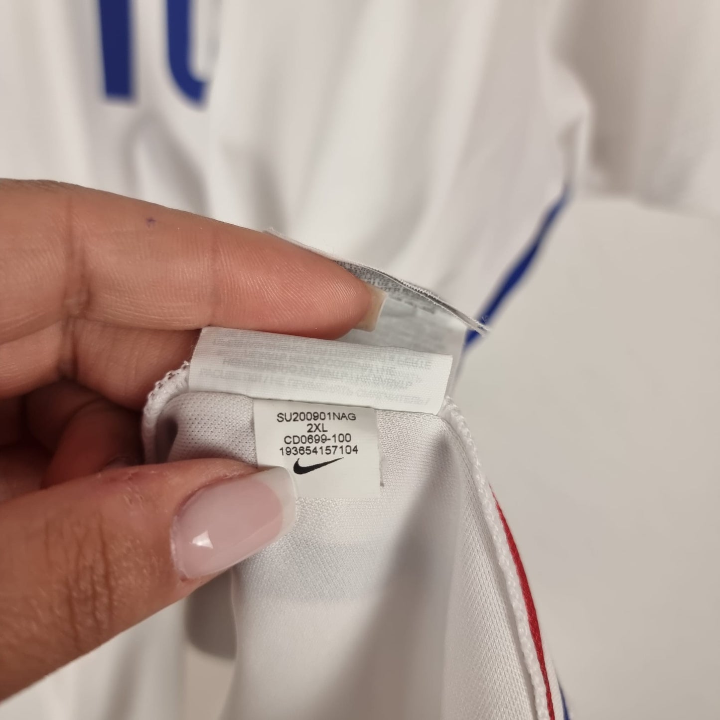 Trikot - Frankreich - Kylian Mbappé - 2020 - XXL - Auswärts