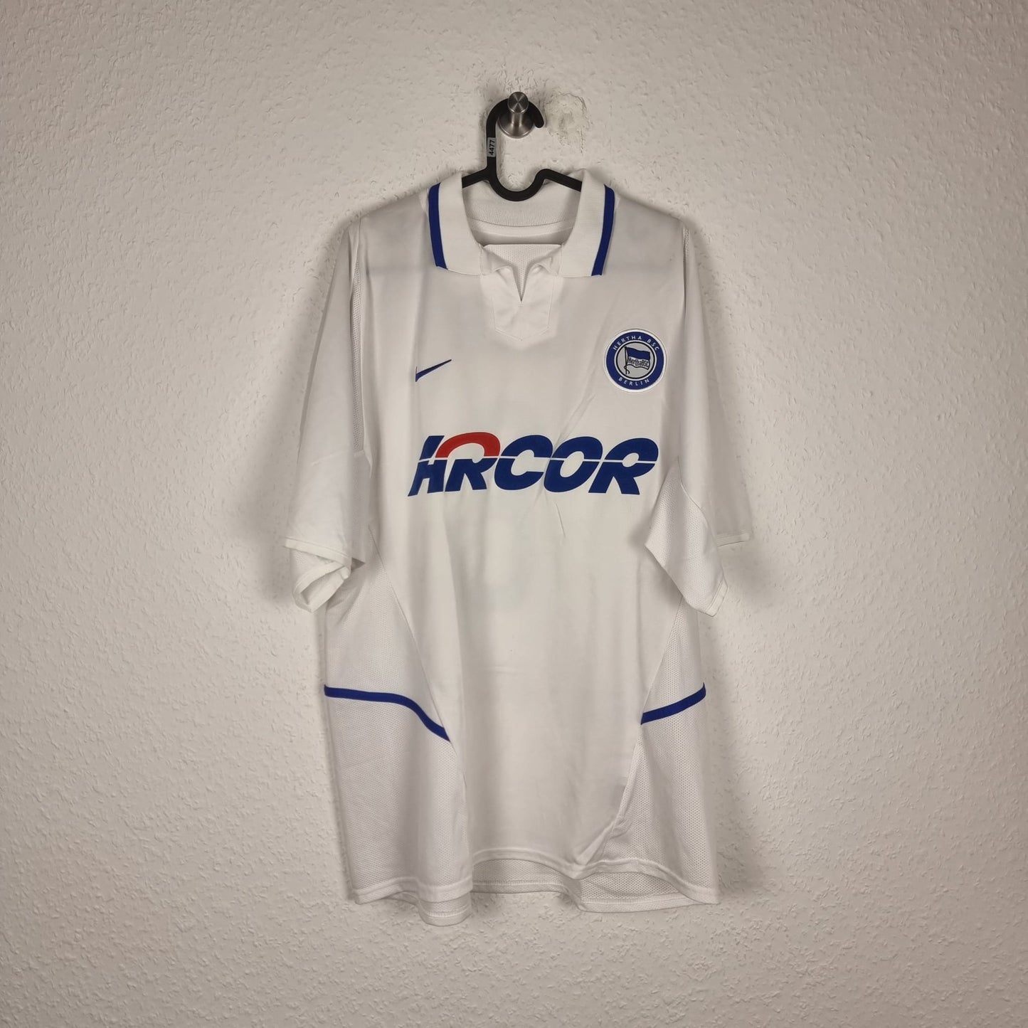 Trikot - Hertha BSC - Bart Goor - 2002/2003 - XL - Auswärts