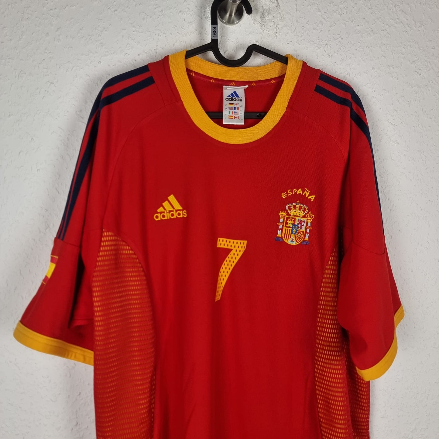 Trikot - Spanien - Raúl - 2002 - XL - Heim