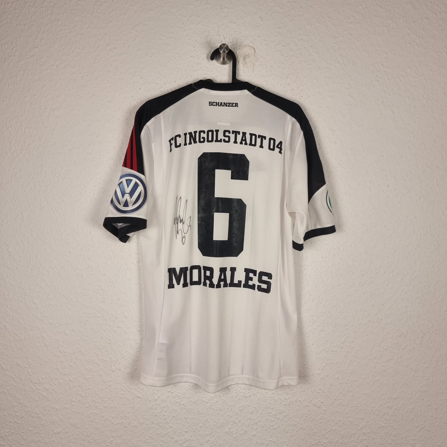 Trikot - FC Ingolstadt - Alfredo Morales - 2014/2015 - S - Auswärts - matchworn