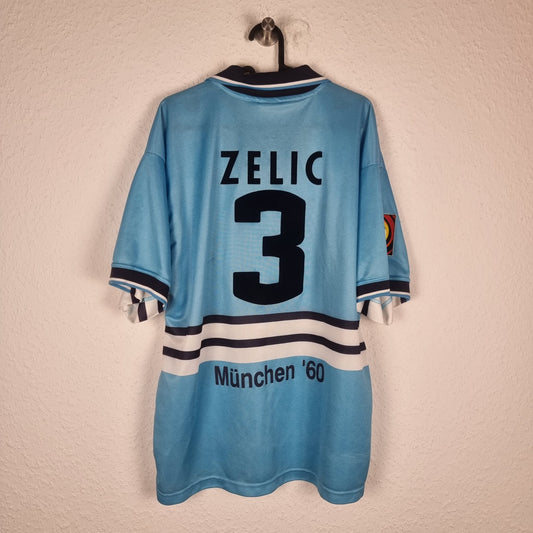 Trikot - TSV 1860 München - Ned Zelic - 1997/1998 - XL - Heim
