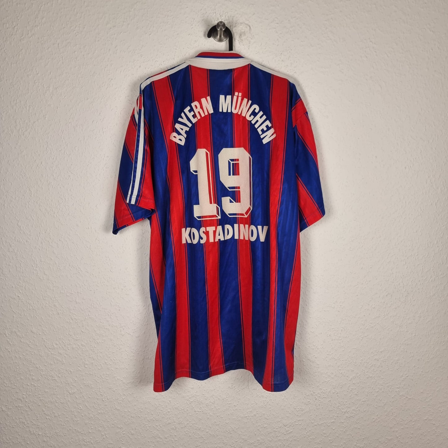 Trikot - FC Bayern München - Emil Kostadinov - 1995/1996 - XL - Heim
