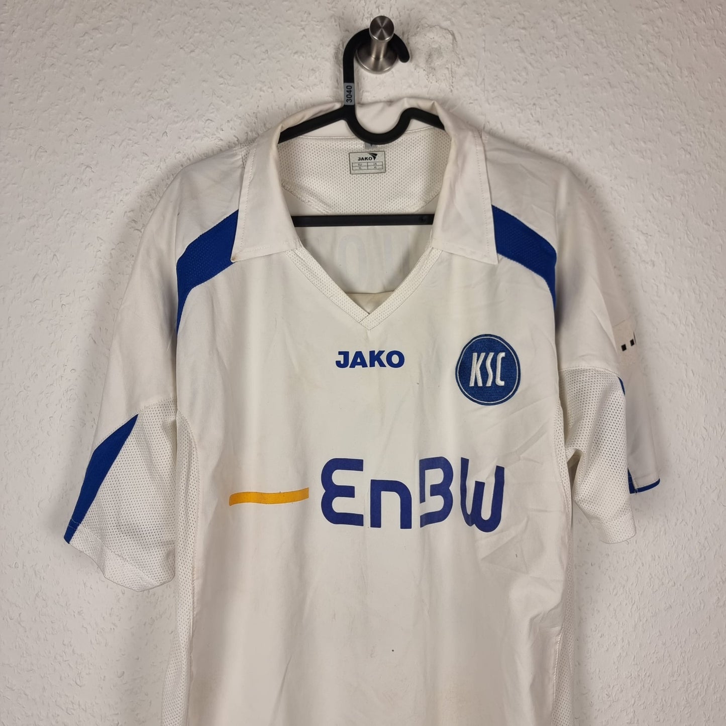Trikot - Karlsruher SC - Godfried Aduobe - 2007/2008 - XL - Auswärts - matchworn
