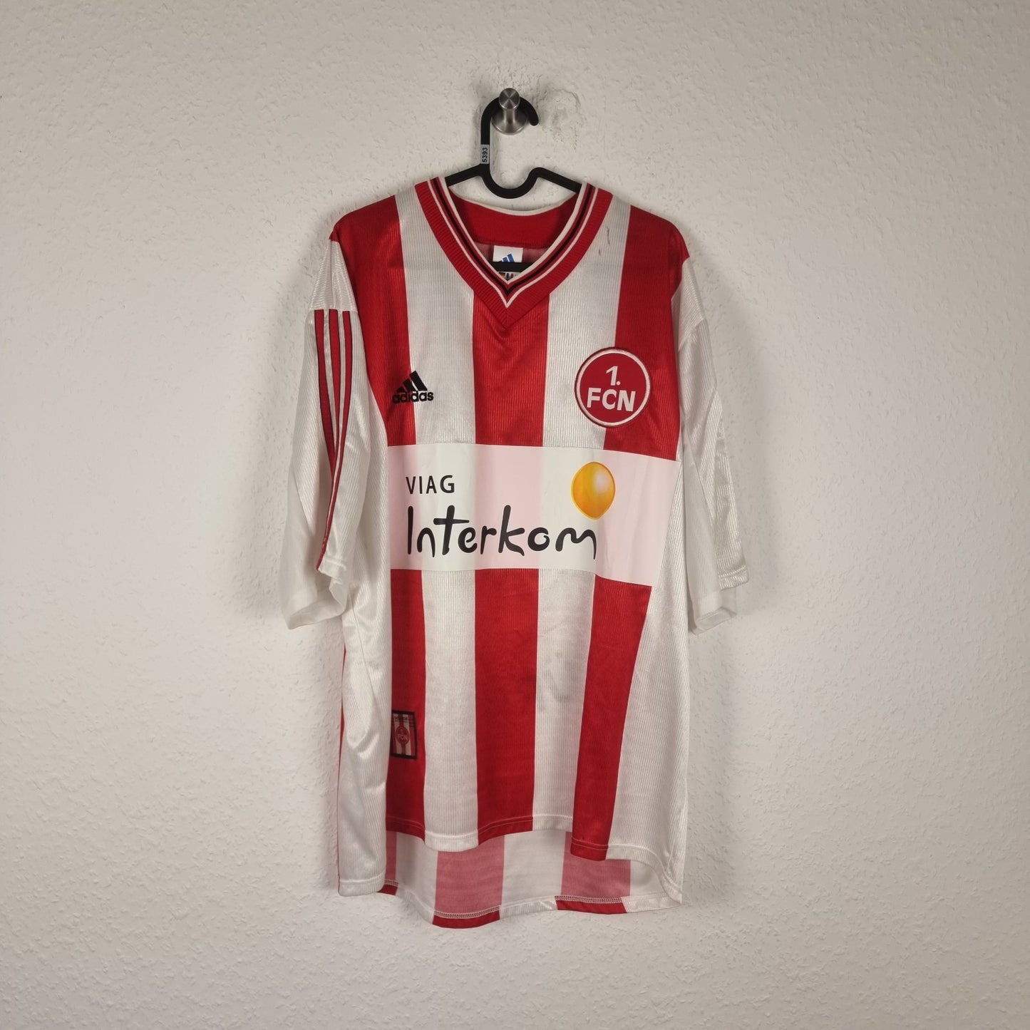 Trikot - 1. FC Nürnberg - Frank Baumann - 1997/1998 - XL - Auswärts